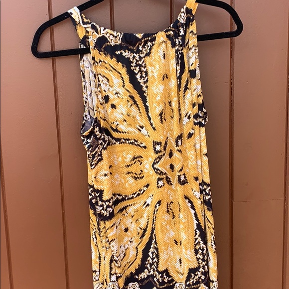 Alfani yellow and black dress - Picture 4 of 4